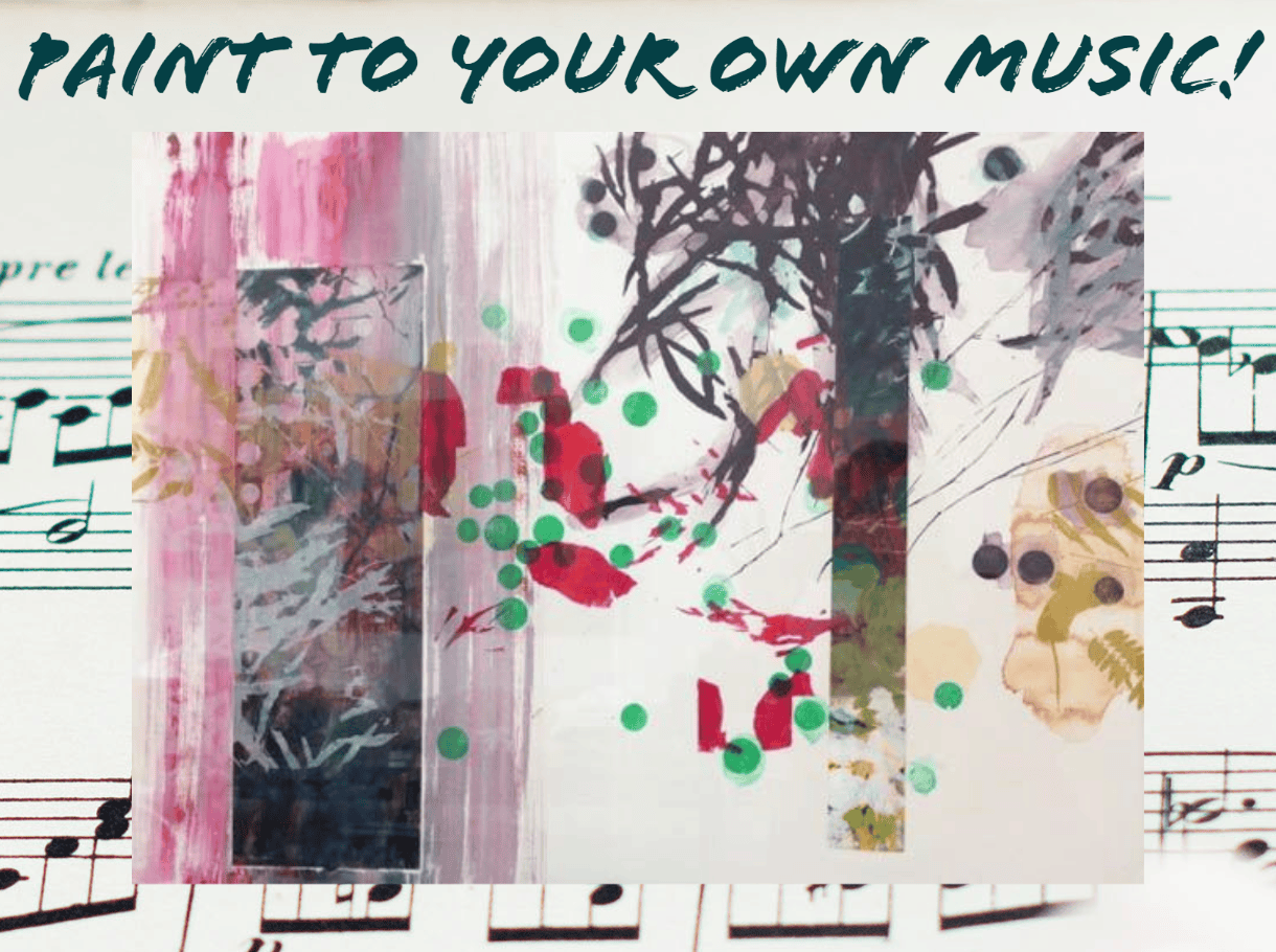 paint your own music art workshop