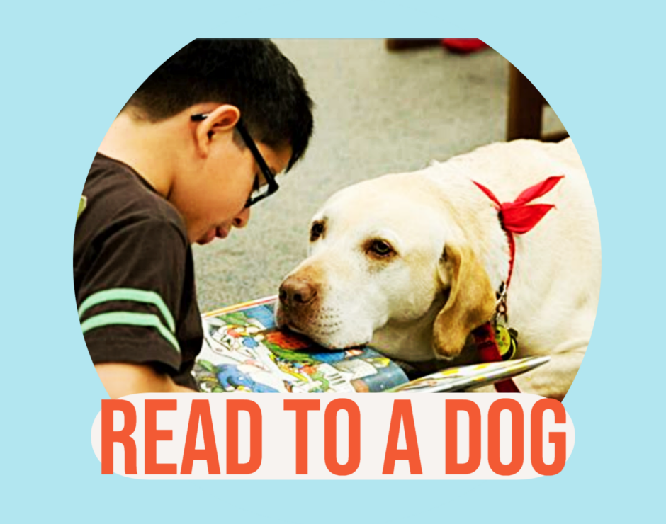 read to a dog event